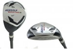 AGXGOLF BOYS LEFT HAND Edition, Magnum XS #4 HYBRID IRON (22 Degree) w/Free Head Cover: Available in Tween, Teen and Tall Lengths. 